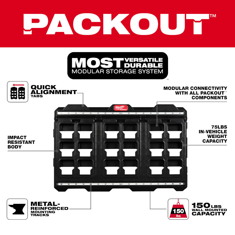 PACKOUT™ Large Wall Plate