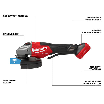 M18 FUEL™ 7" Variable Speed Braking Grinder