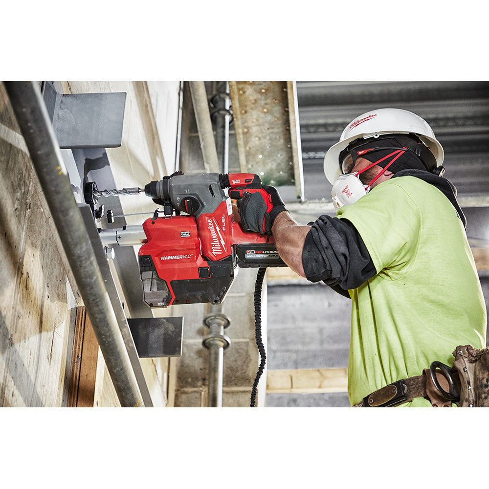 M18 FUEL™ 1 in SDS Plus Rotary Hammer with Dust Extractor Kit
