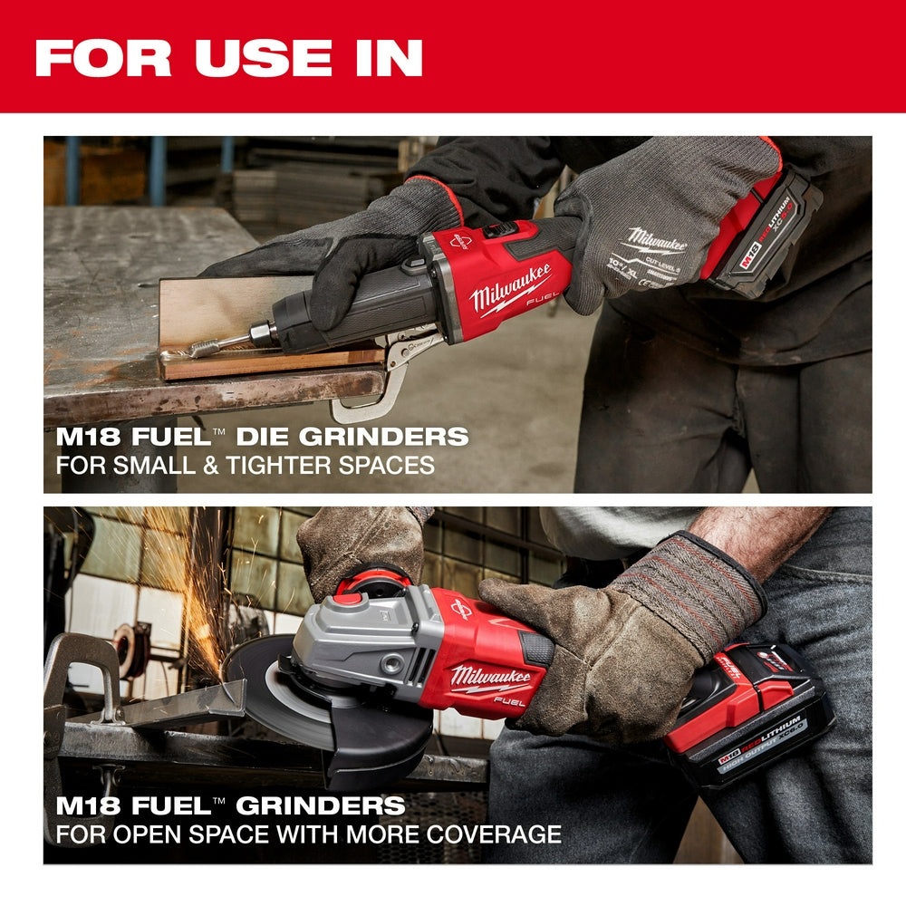 M18 FUEL™ Braking Die Grinder, Slide Switch