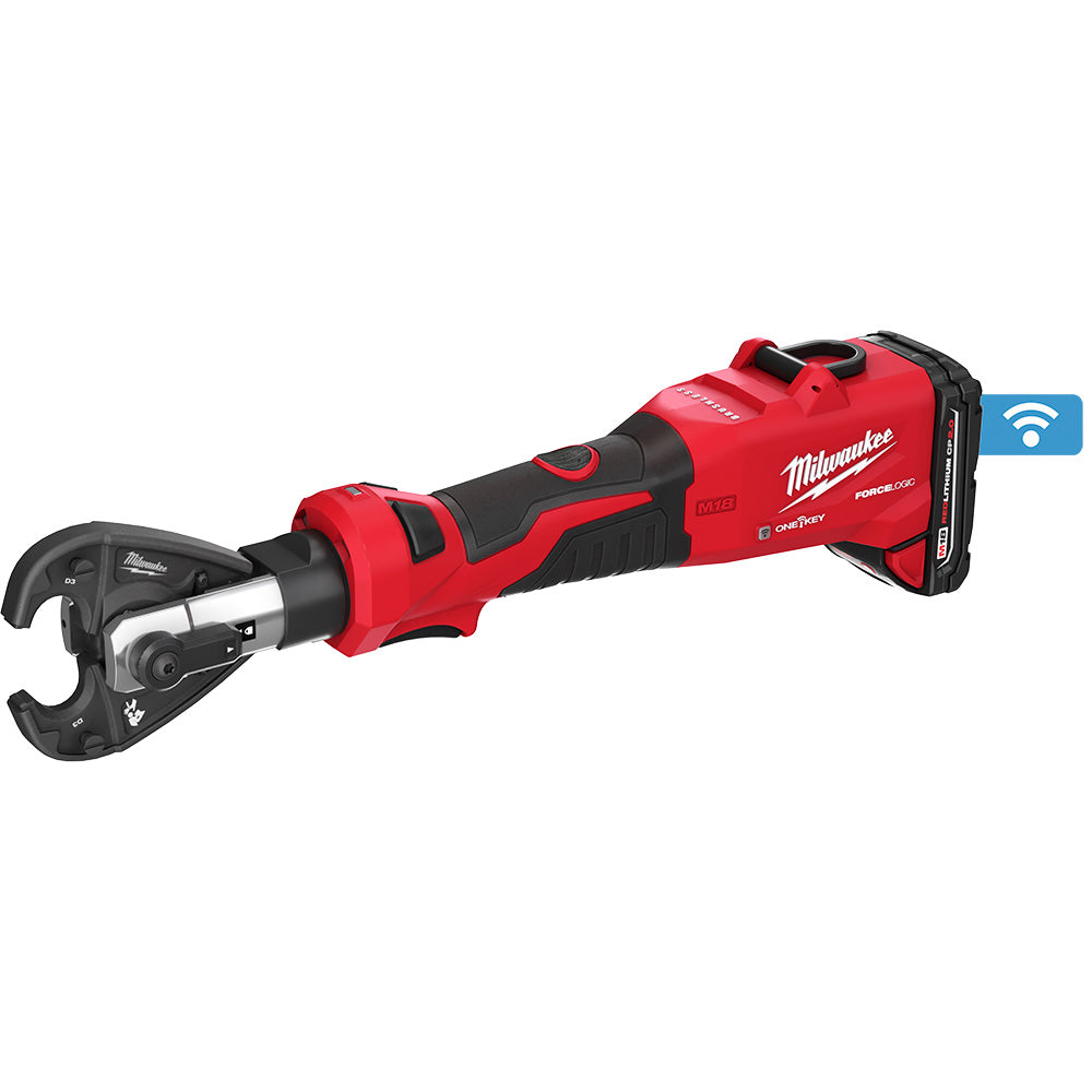 M18™ FORCE LOGIC™ 6T Linear Utility Crimper Kit w/ Snub Nose Jaw
