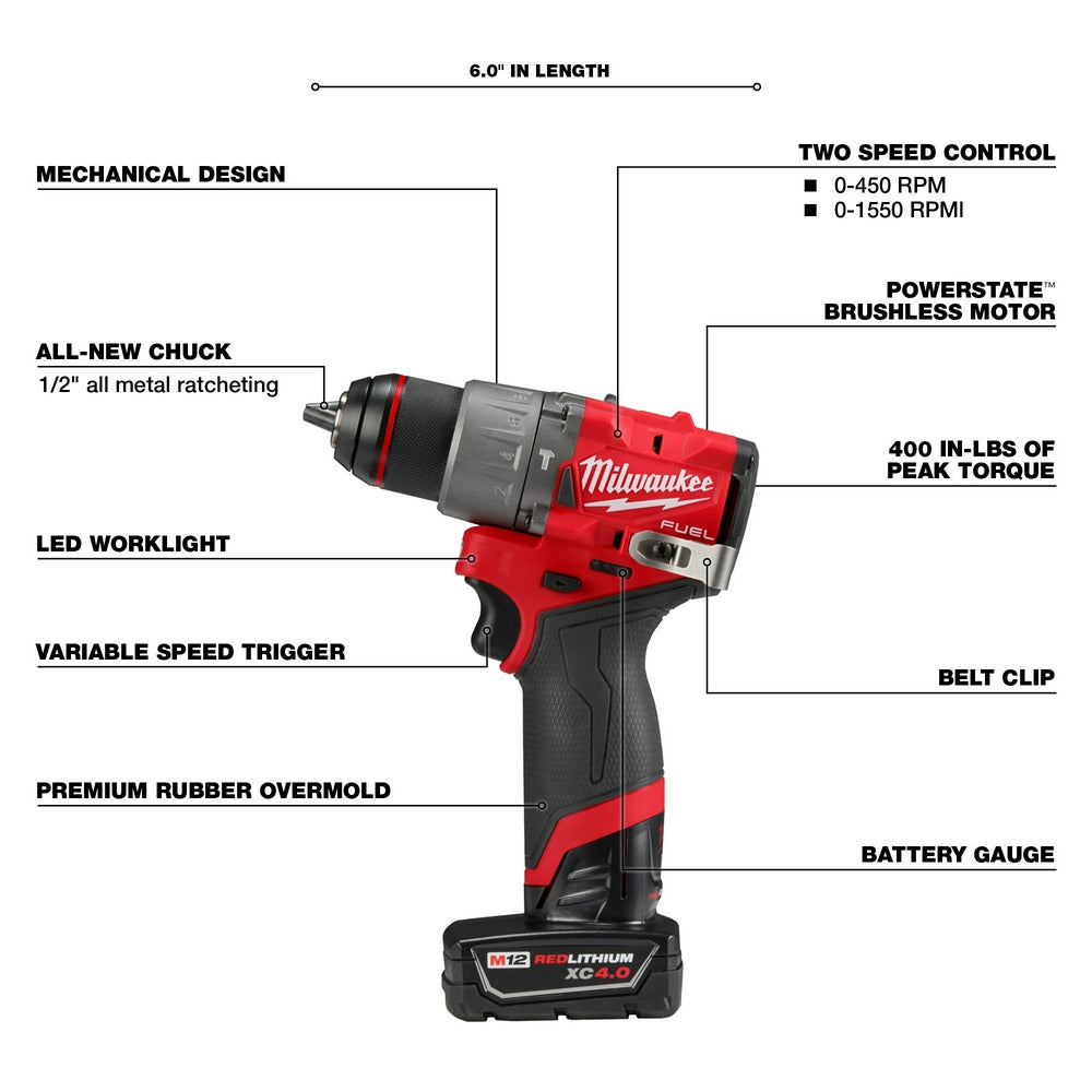 M12 FUEL™ 2-Tool Combo Kit