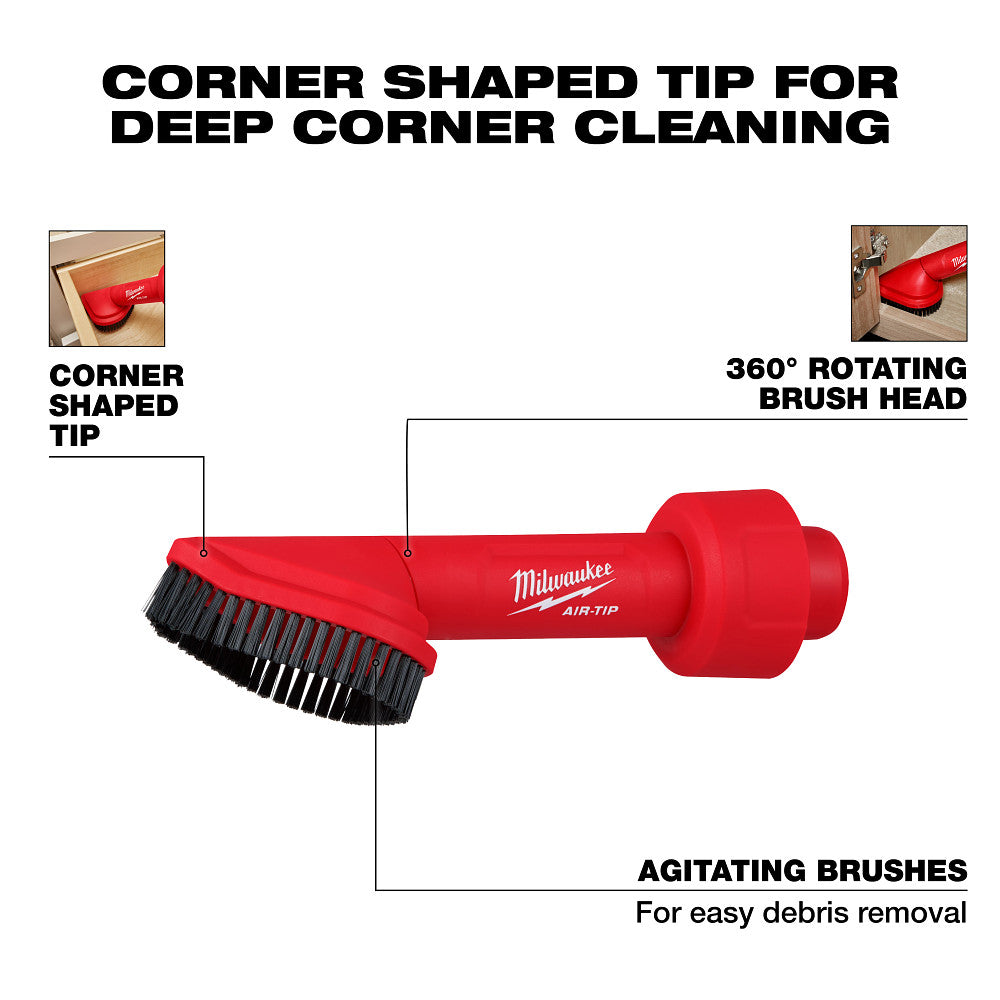 AIR-TIP™ Rotating Corner Brush Tool