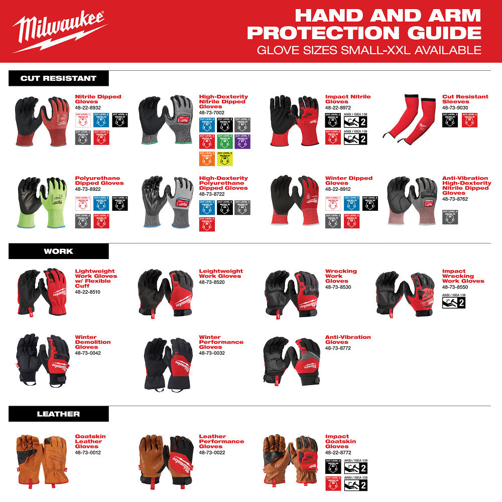 Anti-Vibration Work Glove - L