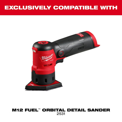Exclusively Compatible with the M12 Fuel Orbital Detail Sander (2531)