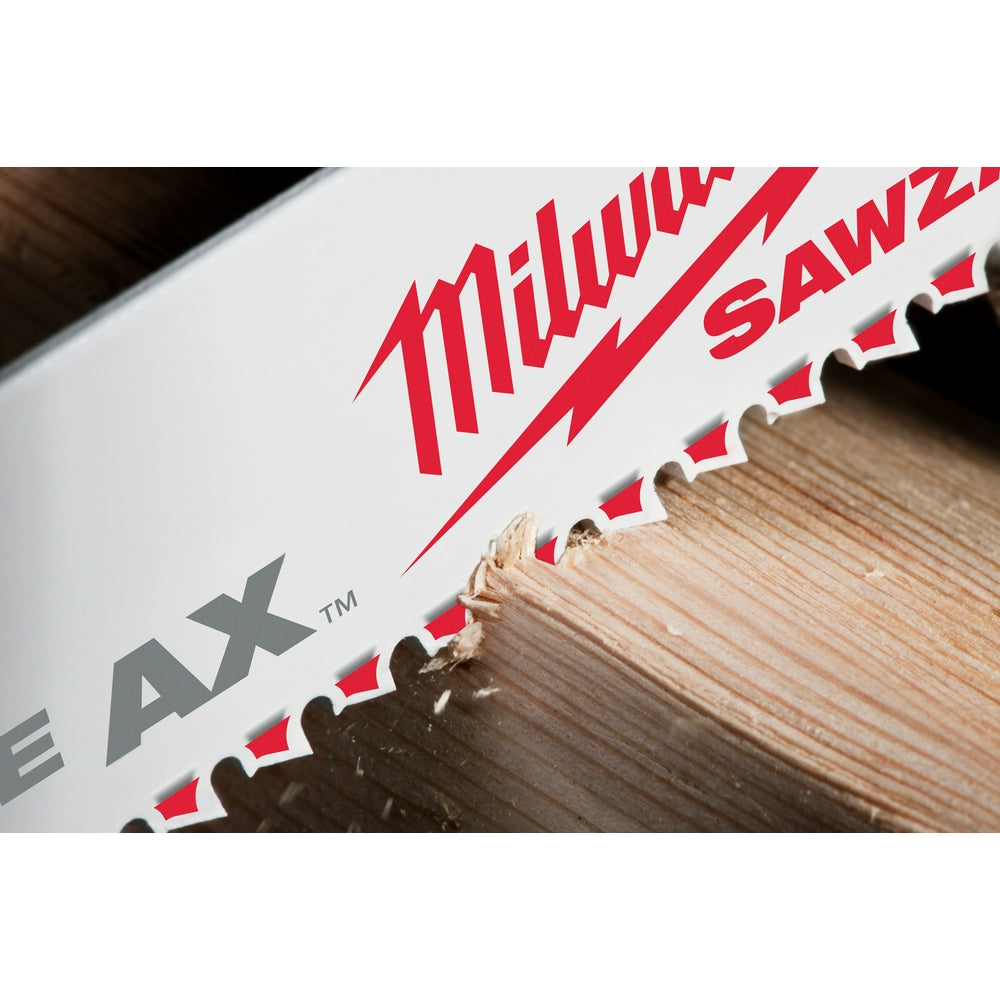 12" 5 TPI AX™ SAWZALL® Blade for Wood with Nails (5 PK)