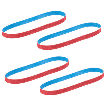 1/2” x 18” 120 Grit Bandfile Belts – 4 pack