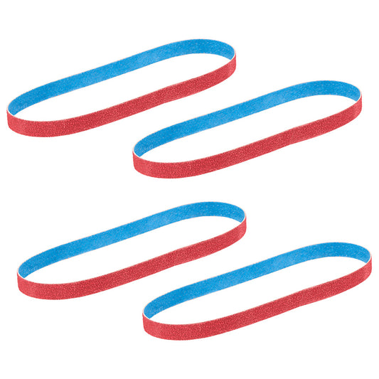 1/2” x 18” 120 Grit Bandfile Belts – 4 pack