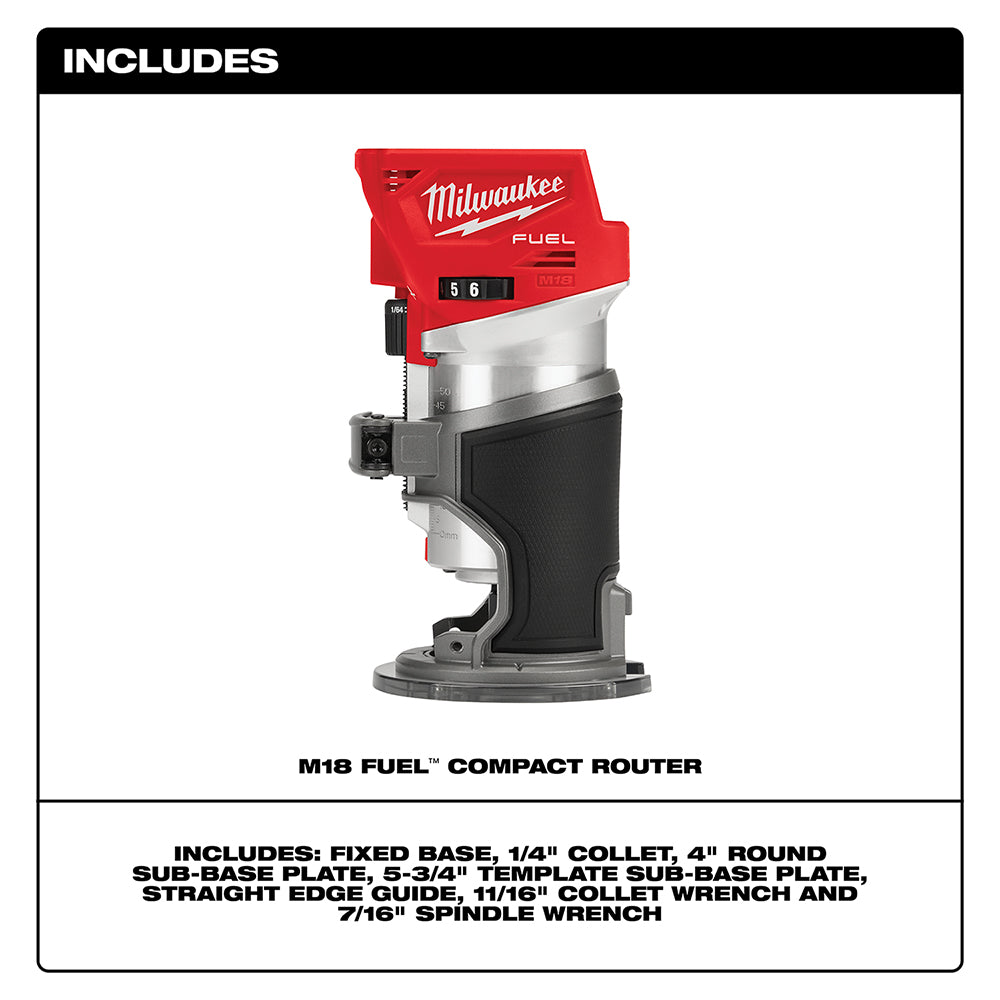 M18 FUEL™ Compact Router