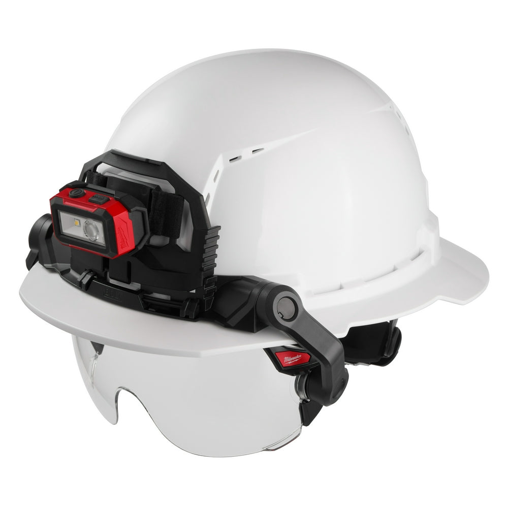 BOLT™ Eye Visor - Clear Dual Coat Lens (Compatible with Safety Helmets & Hard Hats)