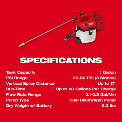 M12™ 1 Gallon Handheld Sprayer Kit