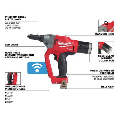 M18 FUEL™ 1/4" Blind Rivet Tool w/ ONE-KEY™