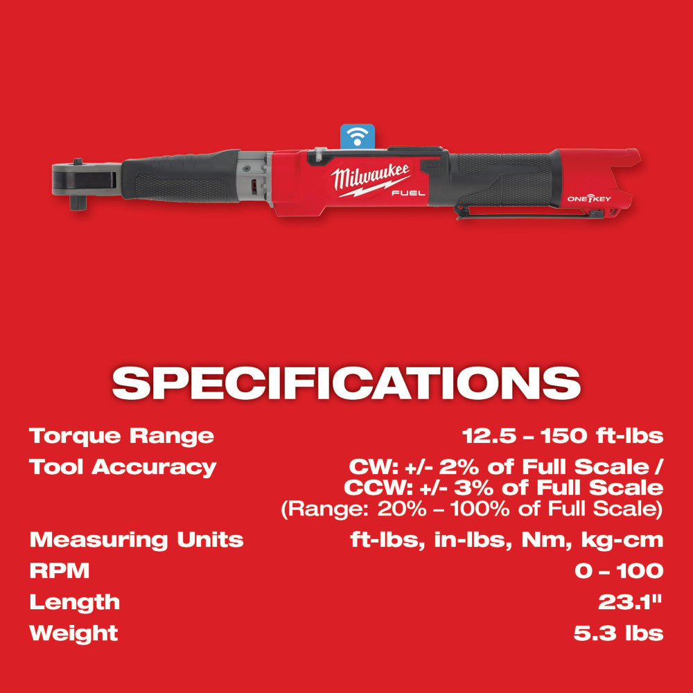 M12 FUEL™ 1/2 in. Digital Torque Wrench with ONE-KEY™