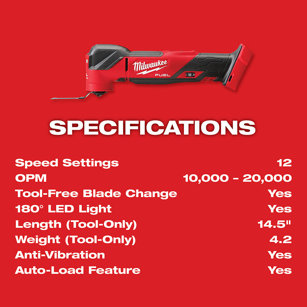 M18 FUEL™ Oscillating Multi-Tool