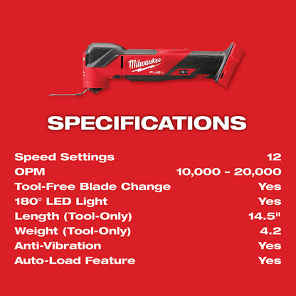 M18 FUEL™ Oscillating Multi-Tool