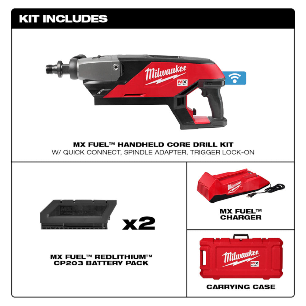 MX FUEL™ Handheld Core Drill Kit