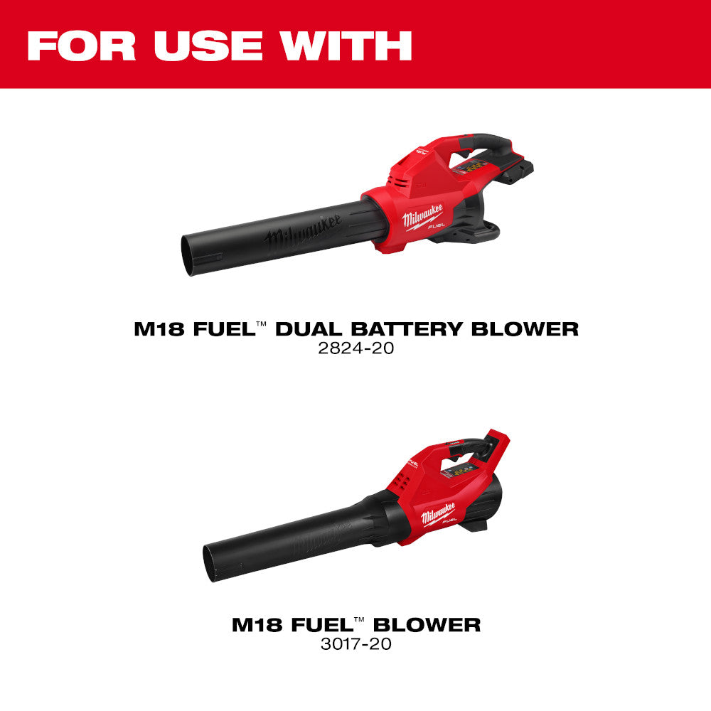 For use with M18 Fuel Dual Battery Blower #2824-20, M18 Fuel Blower #3017-20