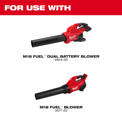 For use with M18 Fuel Dual Battery Blower #2824-20, M18 Fuel Blower #3017-20