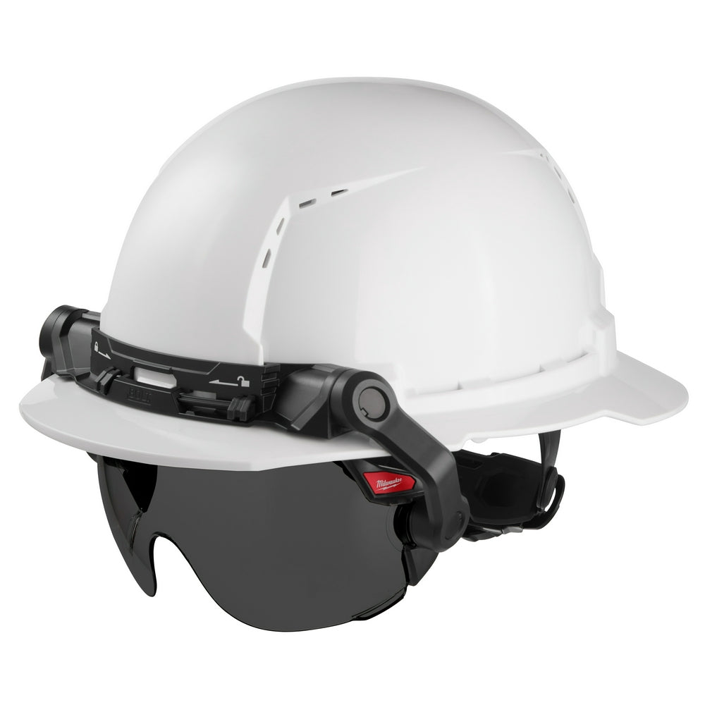 BOLT™ Eye Visor - Tinted Dual Coat Lens (Compatible with Safety Helmets & Hard Hats)