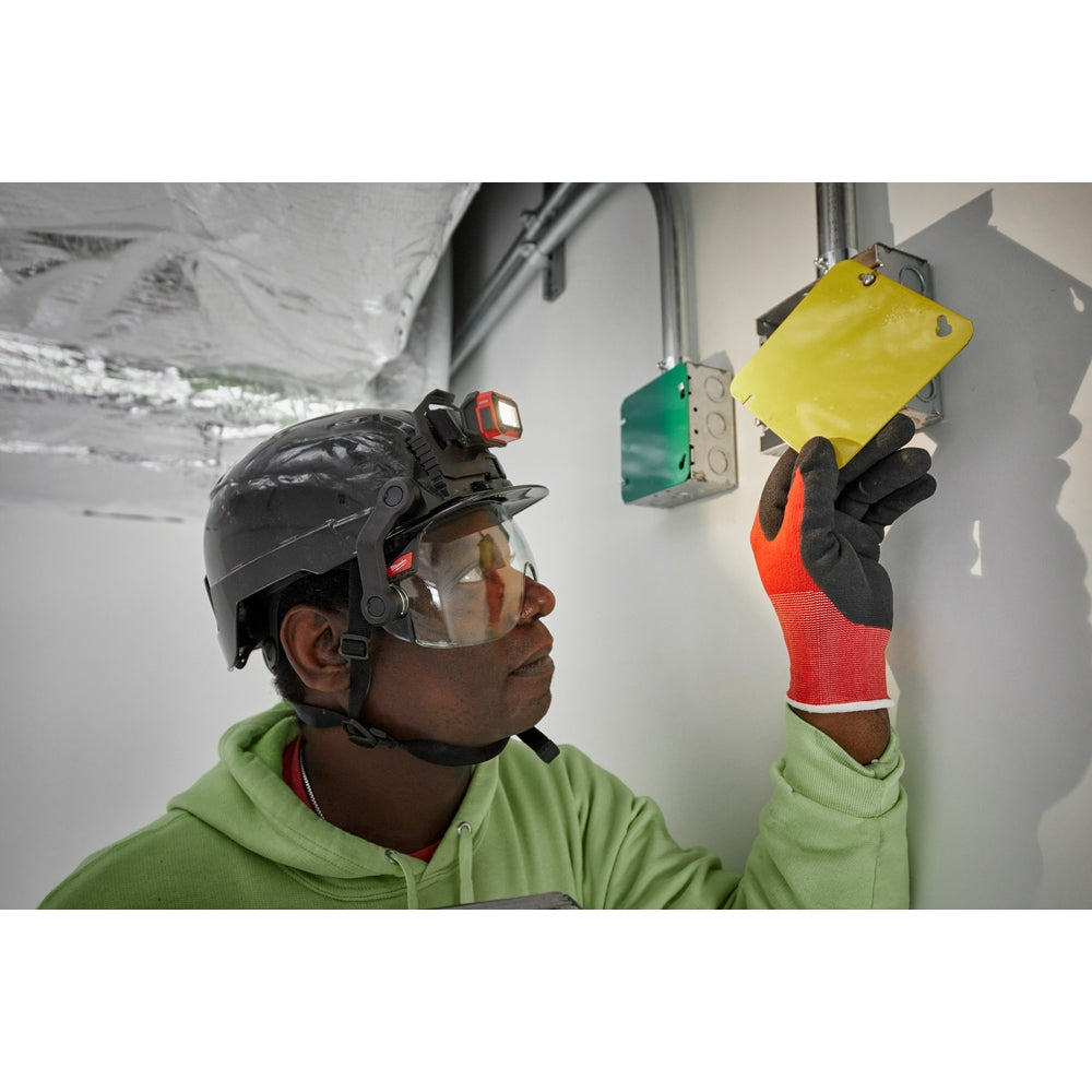 BOLT™ Eye Visor - Tinted Dual Coat Lens (Compatible with Safety Helmets & Hard Hats)