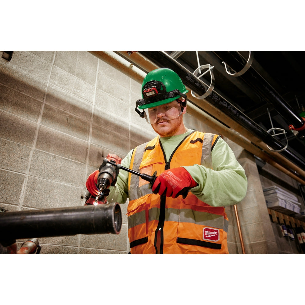BOLT™ Eye Visor - Tinted Dual Coat Lens (Compatible with Safety Helmets & Hard Hats)