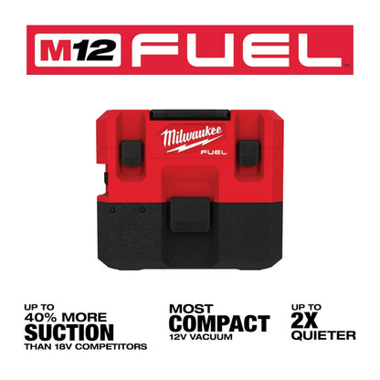 M12 FUEL™ 1.6 Gallon Wet/Dry Vacuum