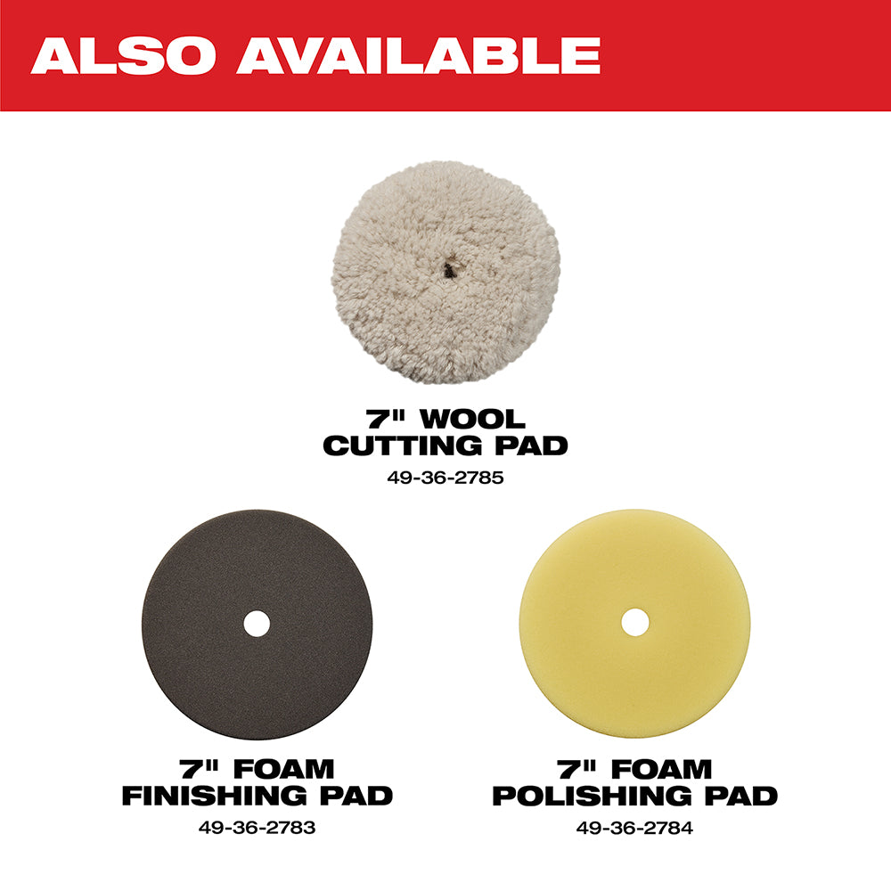 M18 FUEL™ 7” Variable Speed Polisher