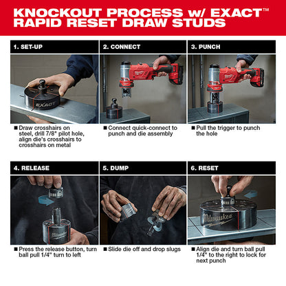 M18™ FORCE LOGIC™ 6T Knockout Tool Kit