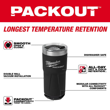 PACKOUT™ 20oz Tumbler - Black