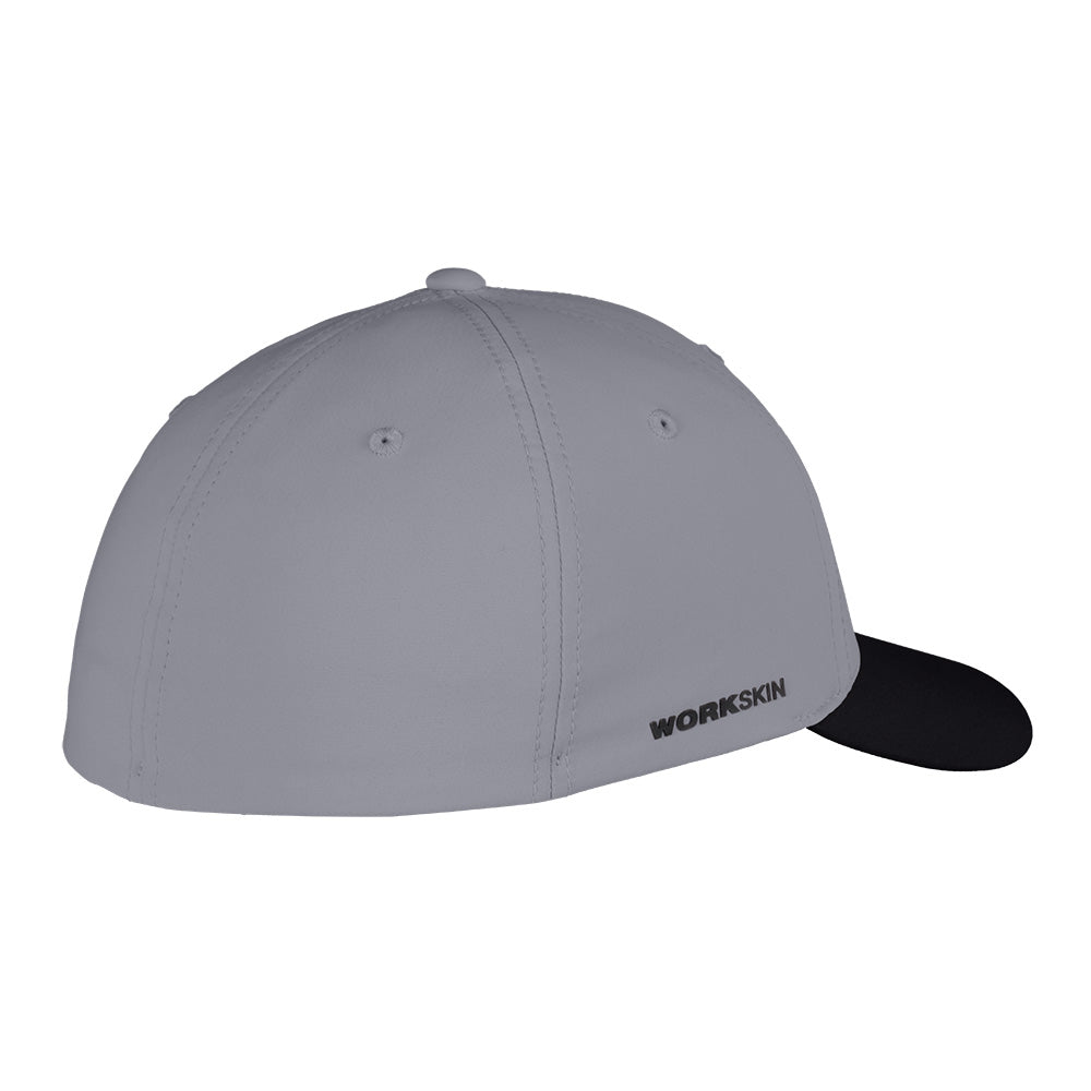 WORKSKIN™  Performance Fitted Hat - Dark Gray LXL