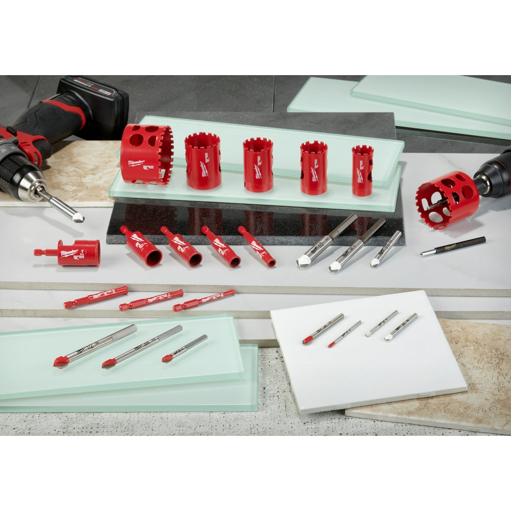 4pc. Glass and Tile Bit Set