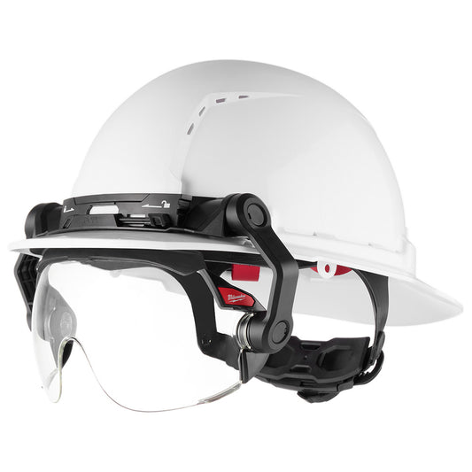 BOLT™ Gasketed Eye Visor - Clear Dual Coat Lens (Compatible with Milwaukee® BOLT™ Safety Helmets & BOLT™ Hard Hats)