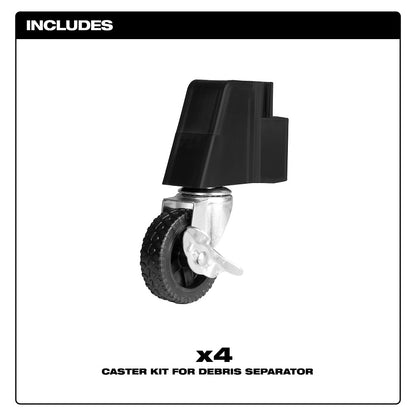 Caster Kit for Debris Separator
