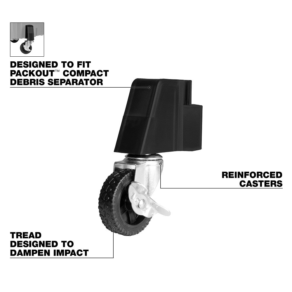 Caster Kit for Debris Separator