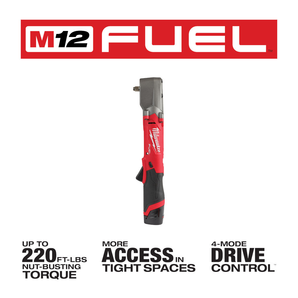 M12 FUEL™ 3/8" Right Angle Impact Wrench Kit