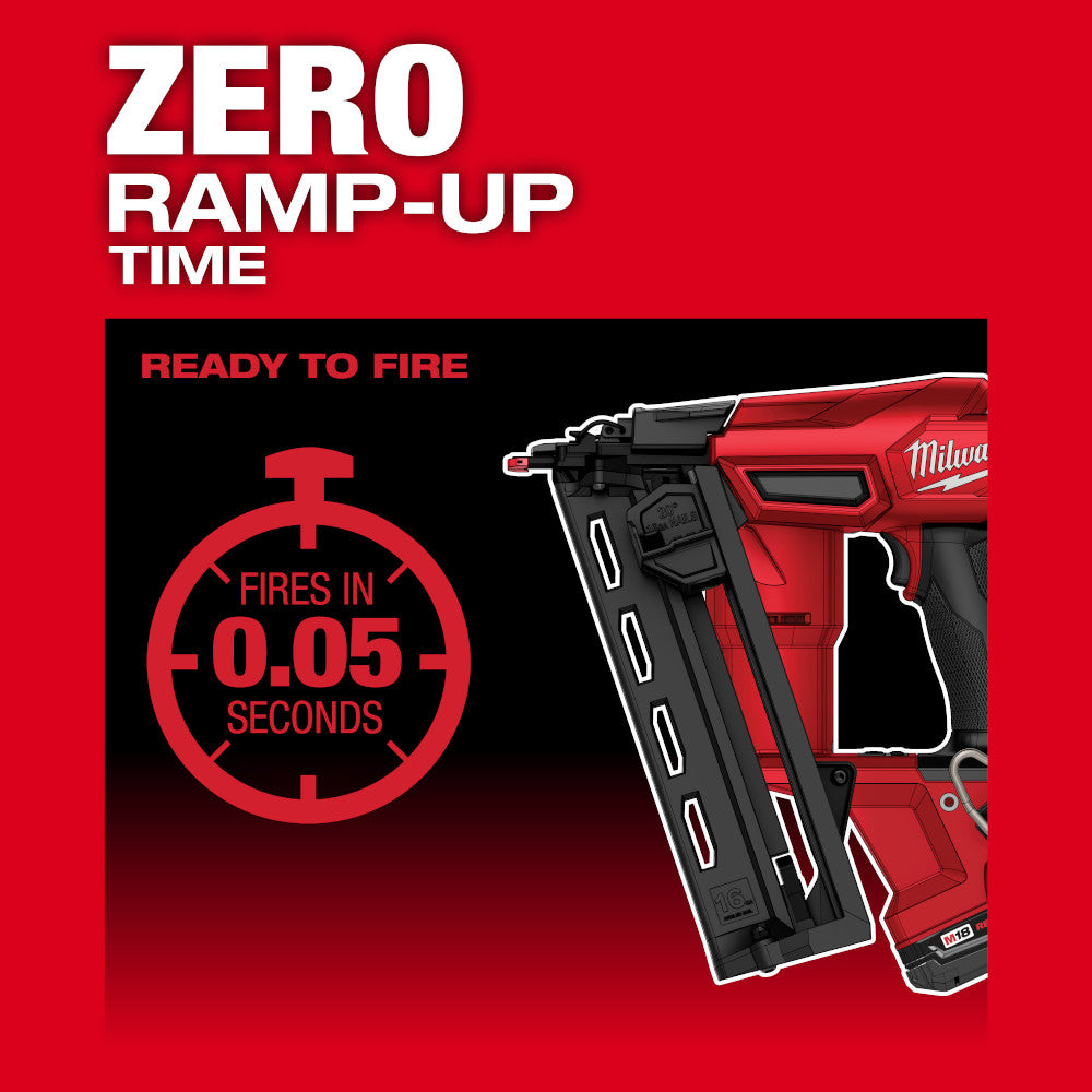 M18 FUEL™ 16 Gauge Angled Finish Nailer Kit