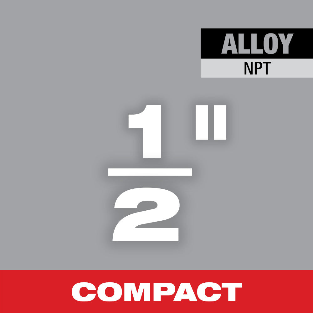 Compact 1/2" ALLOY NPT Portable Pipe Threading Forged Aluminum Die Head