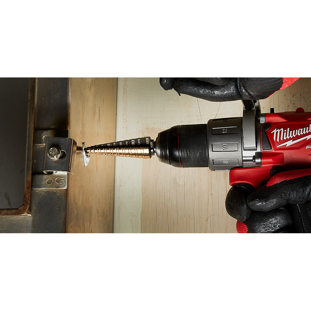 Cobalt Step Drill Bit #4 (3/16-7/8")