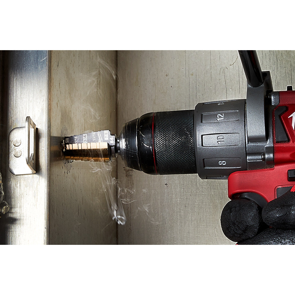 Cobalt Step Drill Bit #4 (3/16-7/8")