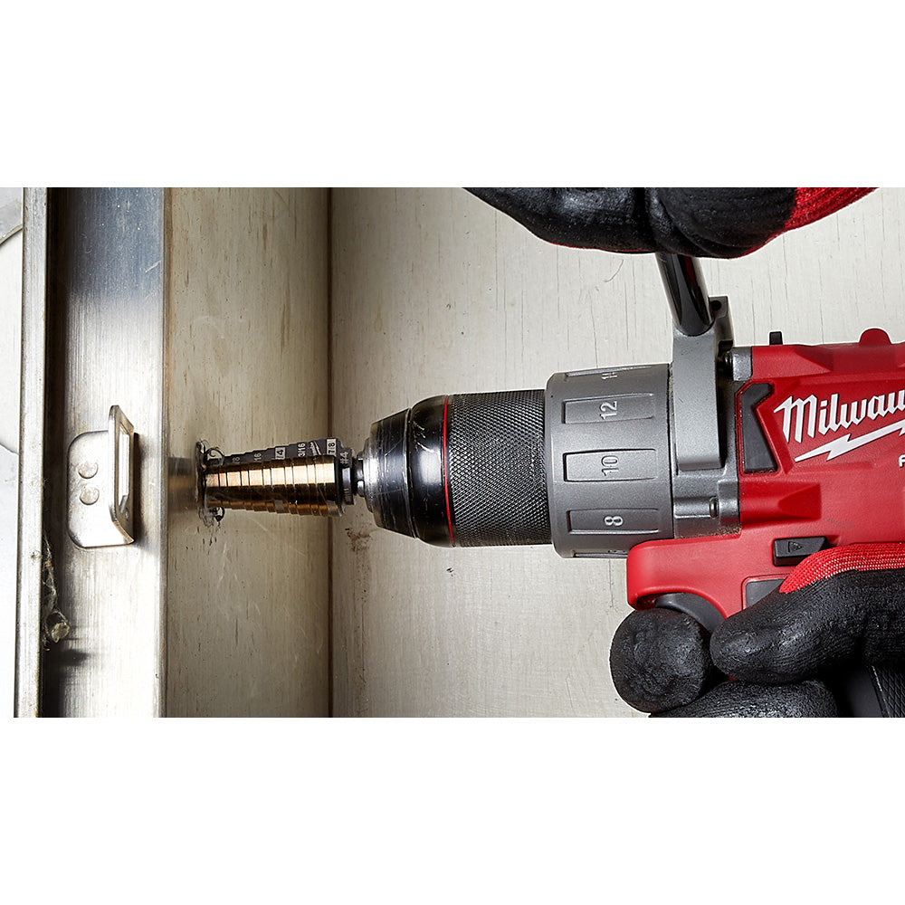 Cobalt Step Drill Bit #4 (3/16-7/8")
