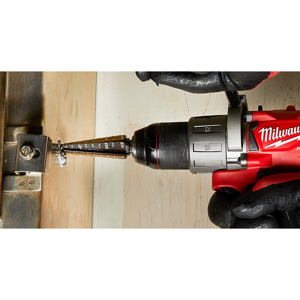 Cobalt Step Drill Bit #4 (3/16-7/8")