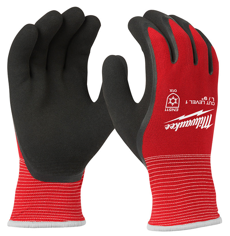 Cut Level 1 Insulated Gloves - L