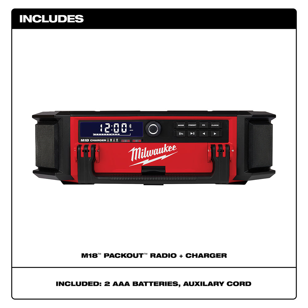 M18™ PACKOUT™ Radio + Charger