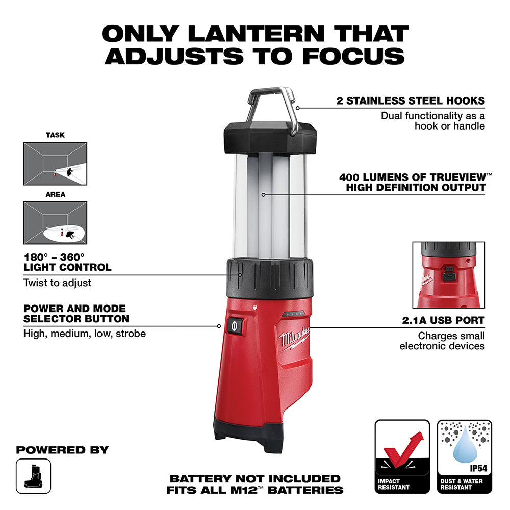 M12™ Cordless Lithium-Ion LED Lantern