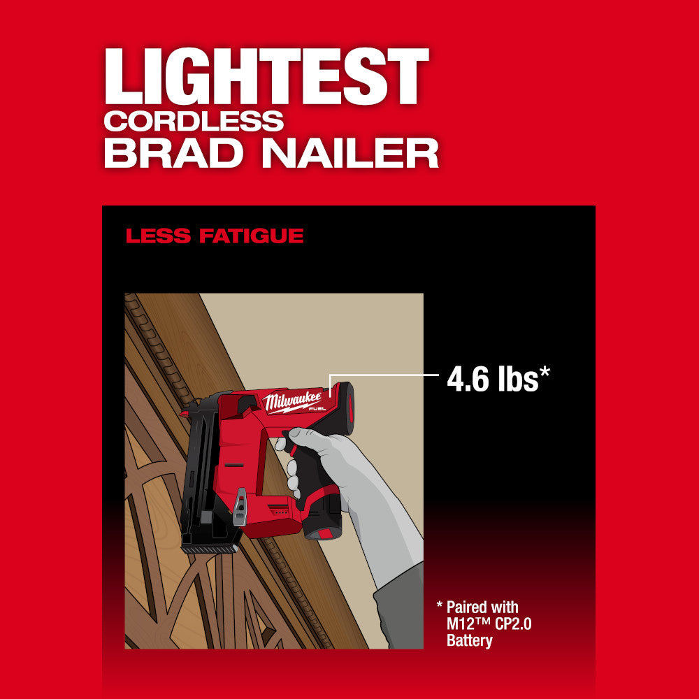 M12 FUEL™ 18 Gauge Compact Brad Nailer