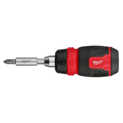 8-in-1 Ratcheting Compact Multi-Bit Screwdriver