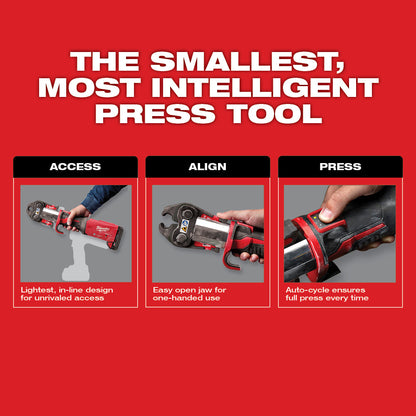 M18™ FORCE LOGIC™ Press Tool Kit w/ ONE-KEY™ with 1/4"-7/8" Streamline™ ACR Jaws