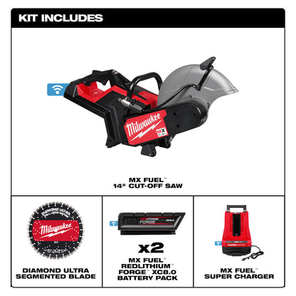 MX FUEL™ 14" Cut-Off Saw w/ RAPIDSTOP™ Brake Kit