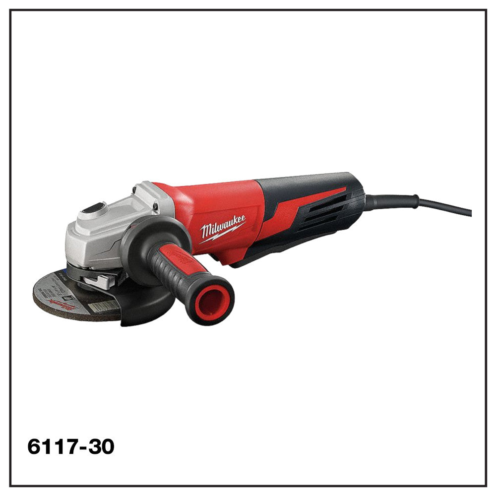 13 Amp 5 in. Small Angle Grinder Paddle, Lock-On