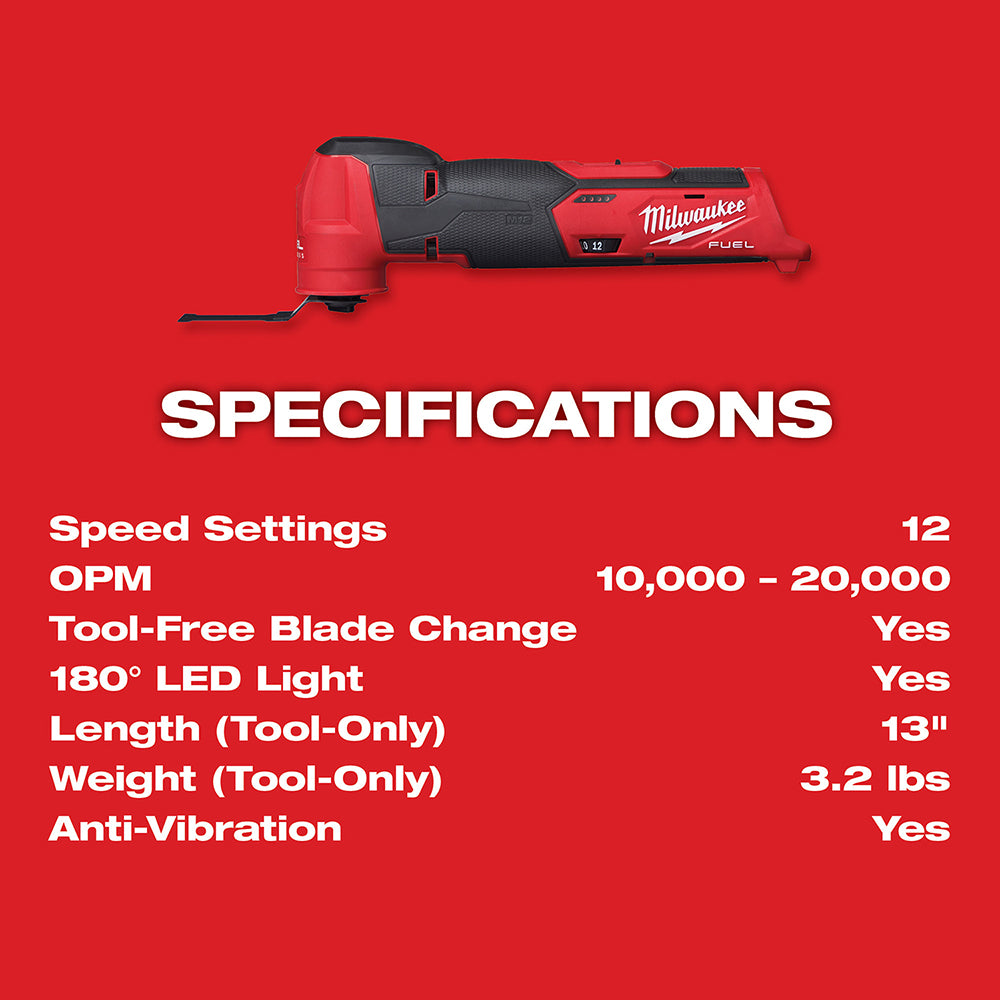 M12 FUEL™ Oscillating Multi-Tool Kit